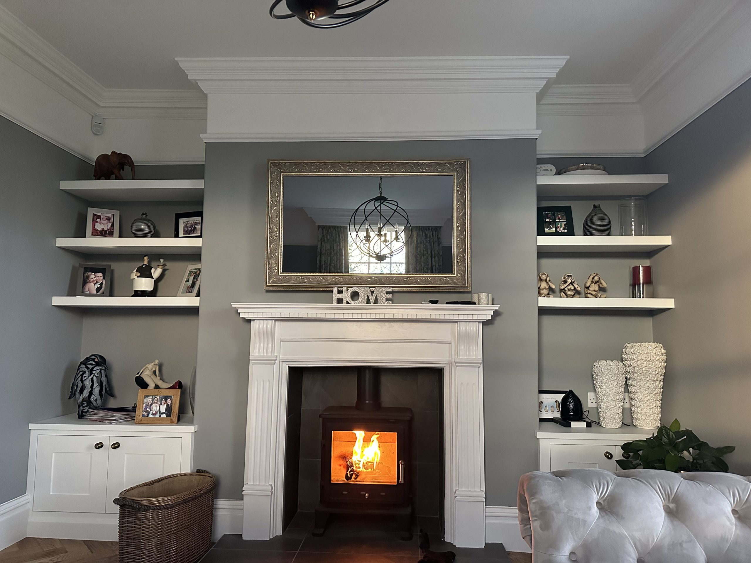 Gold Ornate Samsung Mirror TV Gold Ornate Mirror TV