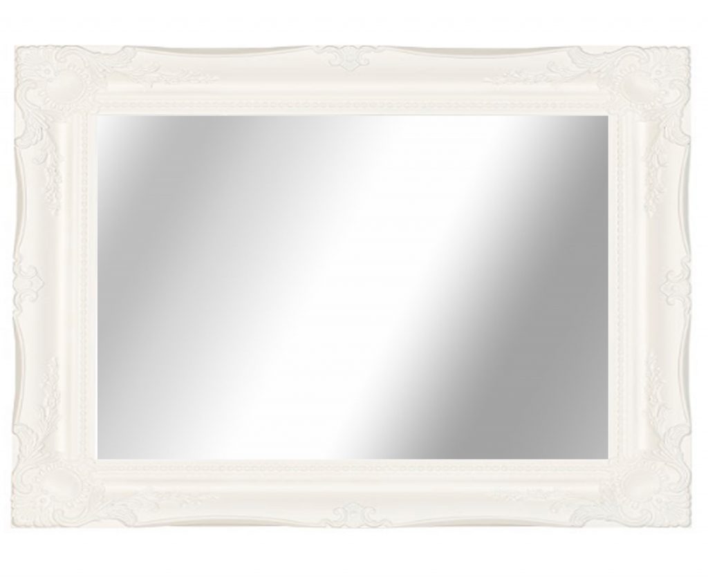 White swept frame