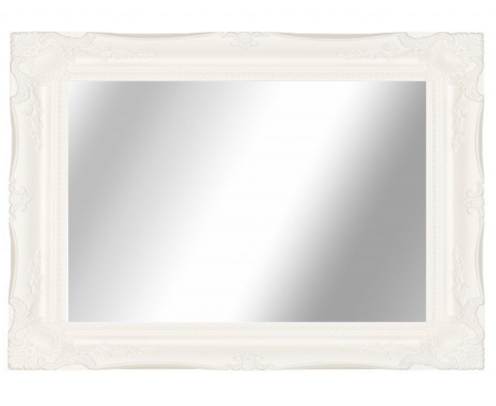White swept frame