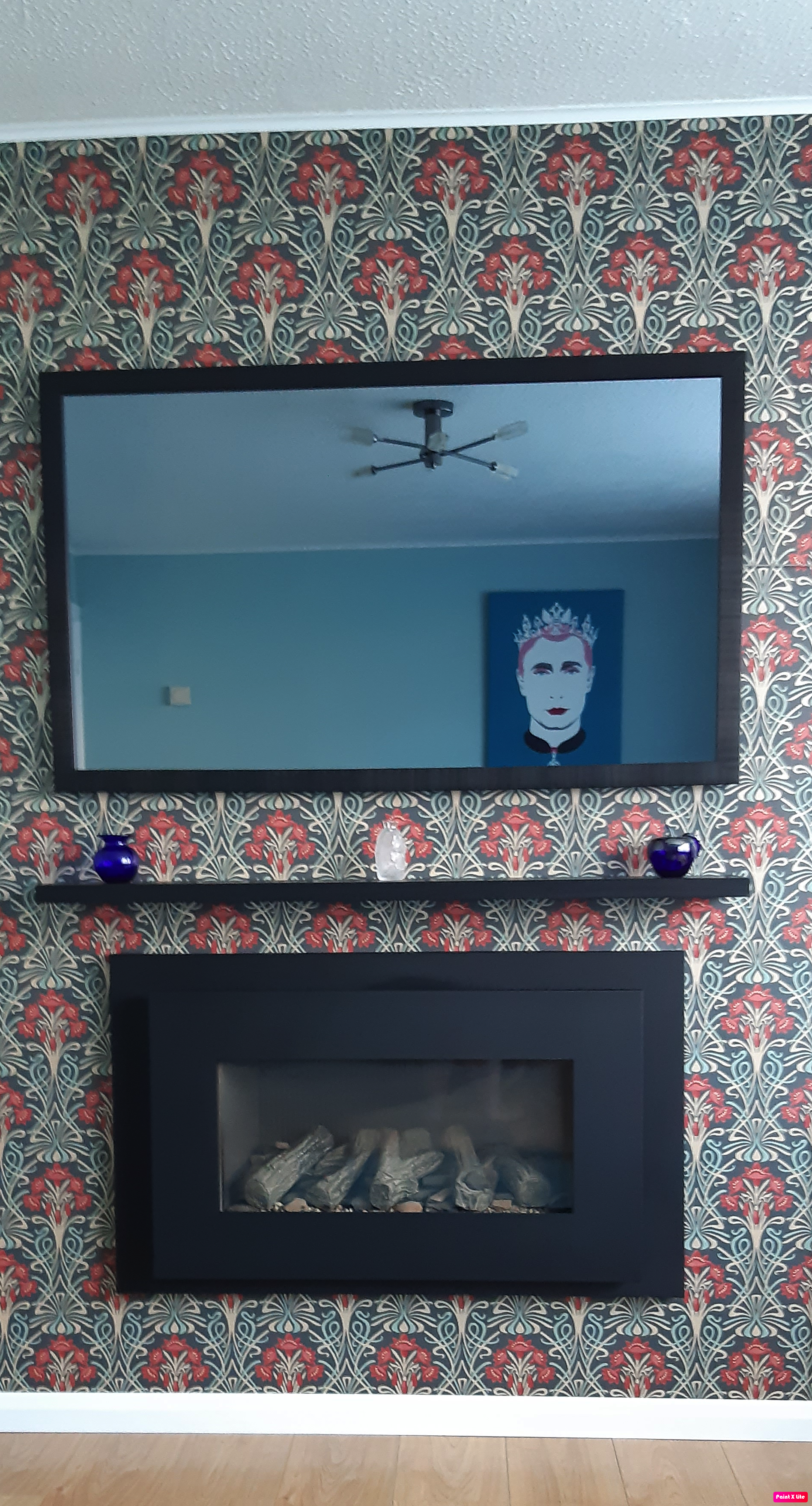 customer50" Samsung The Frame 2021 Flat Crosshatch Black