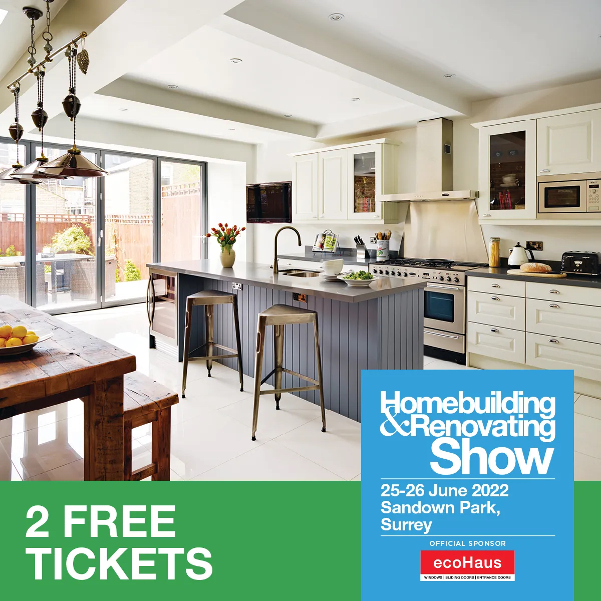 Home Buildings and Renovation Show Sandown Park Surrey 2022 TV IN